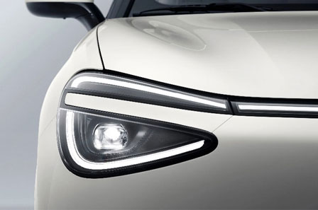 BOX starry crystal LED headlight