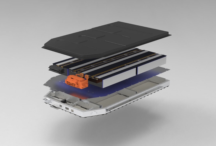 VIGO LFP battery pack exploded view