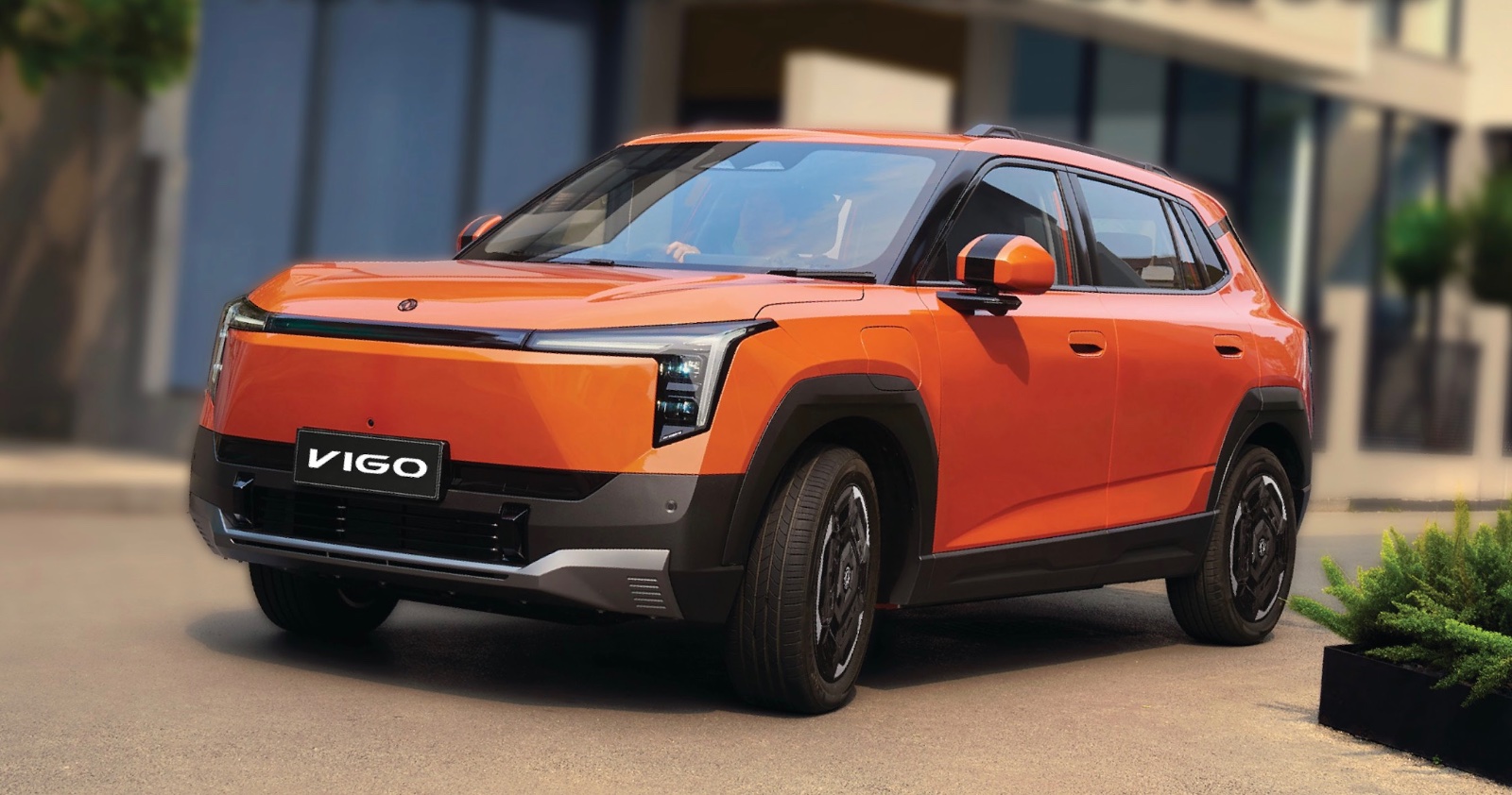 VIGO exterior — front 3/4