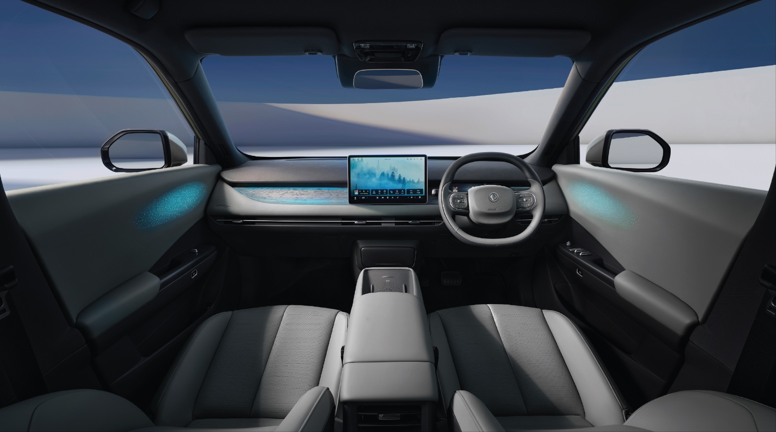 VIGO interior — 12.8" screen